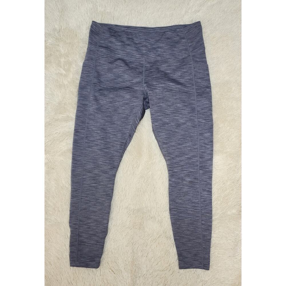 MONDETTA Leggings Womens Heather Gray Yoga Athletic Pants Size XLarge XL Pockets